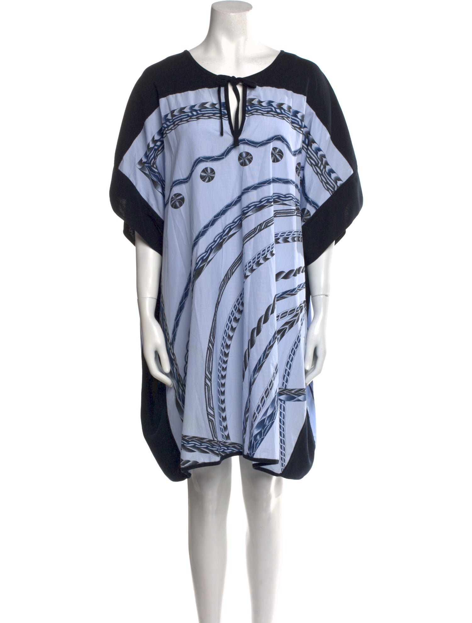 Hermès Printed Knee-Length Dress